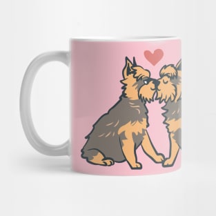 Yorkshire Terrier Kisses Mug